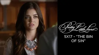 Pretty Little Liars - Aria Shows Ezra The E-Mail She Sent To Jackie - "The Bin of Sin" (5x17)