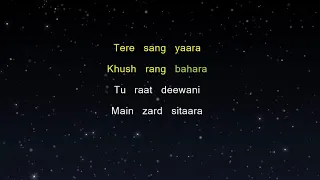 Tere Sang Yaara - Rustom (Karaoke Version)