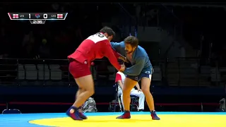 BERULAVA Besarloni (GEO) VS NIAZASHVILI Omari (GEO), Final Sport Sambo 79 Kg Men