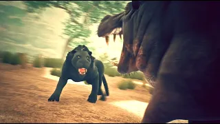 All Animals Vs Black Machairodus  Cutscenes In Ancestors: The Humankind Odyssey