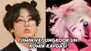 Jimin Ve Jungkook'un Komik Kavgası