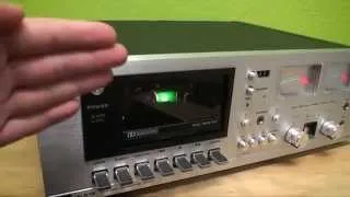 Dual C 819 cassette deck - in HD!