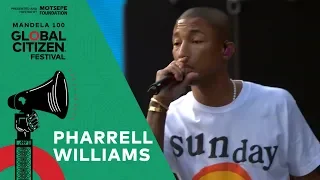 Pharrell Williams Performs "Freedom" | Global Citizen Festival: Mandela 100