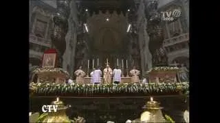Pope Benedict XVI Christmas mass 24 12 2010