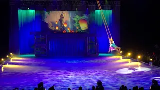 Disney On Ice: Rapunzel and Flynn Aerial Silks Routine