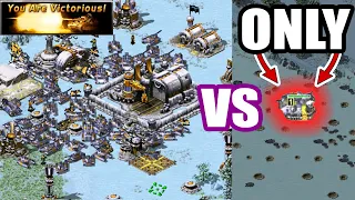 1 battle fortress VS 7 brutal AI - redalert 2