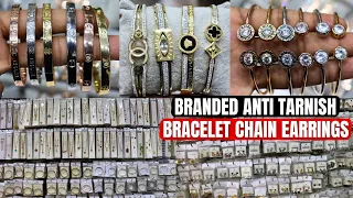 Anti Tarnish Stainless Steel Bracelet Chain Earrings Rings Exporter | Artificial Jewellery