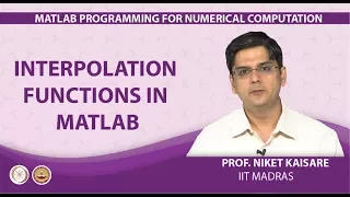 Interpolation Functions in MATLAB