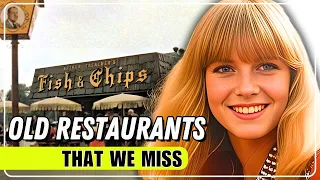 Forgotten Restaurants From The 1970s, We Want Back!