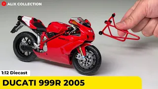 Unboxing of Ducati 999R 1:12 Diecast Motorcycle by Minichamps Models (4K)