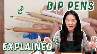 Dip Pens Explained! Are All Dip Pens The Same??