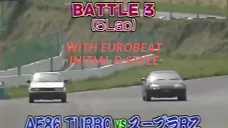 Keiichi Tsuchiya AE86 Turbo vs JZA80 SUPRA (Initial D style edit)