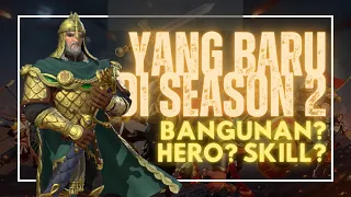 YANG BARU DI RESET SEASON 2 BANGUNAN HERO DAN LAINNYA | DI GAME ERA OF CONQUEST