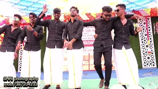 B.Com final year student mixing song dance 2022-23 Annual Day function😉