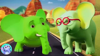 Ek Mota Hathi Song, एक मोटा हाथी, Baby Rhymes in Hindi and Cartoon Videos