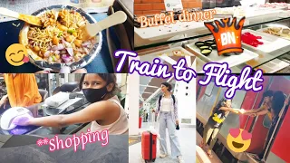 Going to my dream place😍 | train journey with family | sizzlingwizzling