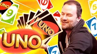 WE PLAY GIANT UNO! w/ Sips & Pyrion