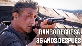 Sylvester Stallone vuelve a ser Rambo 36 años después de la primera entrega