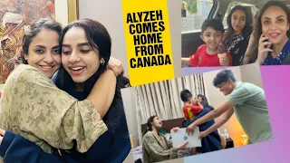 ALYZEH COMES HOME FROM CANADA AFTER 1 YEAR !!!!
