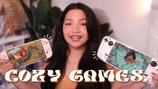 ☁️ You NEED To Try These Cozy Games | nintendo switch + steam deck (pc) | 2022 edition!