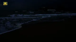 24/7 Fall Asleep With Relaxing Wave Sounds at Night, Ocean Sounds for Deep Sleeping