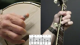 5-String Bluegrass Banjo Lesson: "Eight More Miles to Louisville"