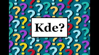 Learn Czech /Question: Where is....? / Ptáme se : Kde je.....?