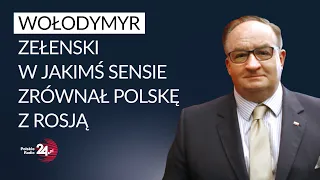 "Ukraina wchodzi w sojusz z Niemcami". Saryusz-Wolski krytykuje wystąpienie Zełenskiego w ONZ