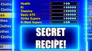 SECRET 6 STAR QQ BANG RECIPE TUTORIAL IN DRAGON BALL XENOVERSE 2