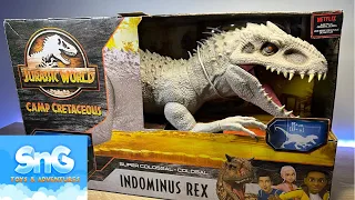 Camp Cretaceous Super Colossal Indominus Rex Unboxing