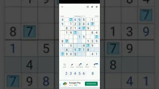 Sudoku - Free Classic Sudoku Puzzles - Android Gameplay #10