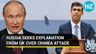 'Britain a terrorist state': Sunak vs Putin faceoff; Moscow summons UK envoy over Crimea attack