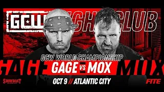 JON MOXLEY (c) vs NICK CAGE | GCW Fight Club Highlight