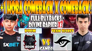 BOOM VS TEAM SECRET BO3[GAME 2]PAKAZS, PANDA VS THIOLICOR, PUPPEY-PGL WALLACHIA SEASON 1-DOTA -ESB