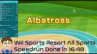 Wii Sports Resort: All Sports Speedrun Done in 16 Minutes and 58 Seconds