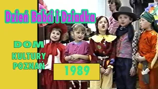 Dzień Babci i Dziadka 1989 w Domu Kultury  ZM POMET