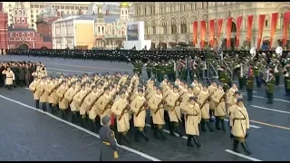 Russia Holds Parade in Commemoration of 1941 Parade