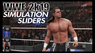 WWE 2k19 - Epic Ai vs. Ai Simulation Sliders - Feedback Welcome!
