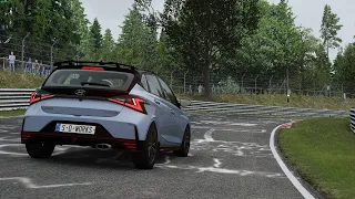 Hyundai i20N Nurburgring Nordschleife Hotlap 7:55:379 | Assetto Corsa