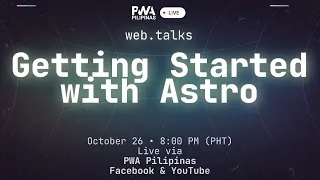 web.talks: Getting Started with Astro