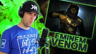 Rapper Reacts to EMINEM VENOM!! | THE WHOLE SONG IS A TRIPLE?!