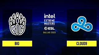 BIG vs. Cloud9 - Map 2 [Dust2] - IEM Dallas 2022 - Semifinal