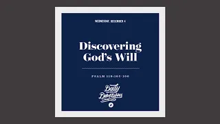 Discovering God’s Will - Daily Devotion