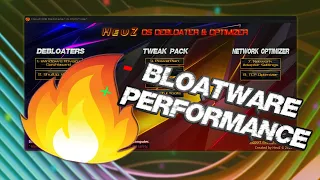 HeuZ OS Debloater & Optimizer Tool - LESS Bloatware MORE Performance for your Windows!