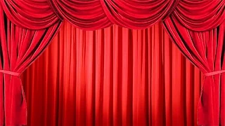 How to Create the Effect of Opening and Closing the Stage Red Curtain on PowerPoint 2013