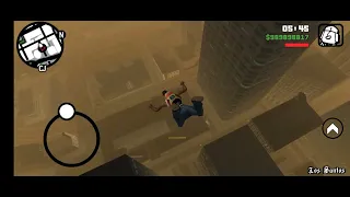 GTA - SAN ANDREAS PARACHUTE JUMP ON MOBILE