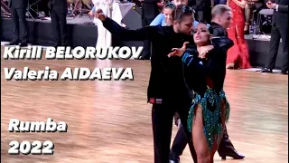 Kirill Belorukov - Valeria Aidaeva | Rumba | 2022 | WDC Professional Latin