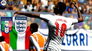 FIFA 22 - Italy vs. England - UEFA Nations League Full Match Gameplay