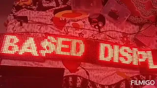 Single color LED display testing