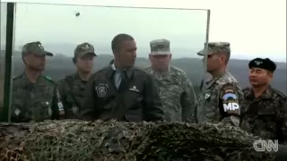 President Obama visits Korean DMZ